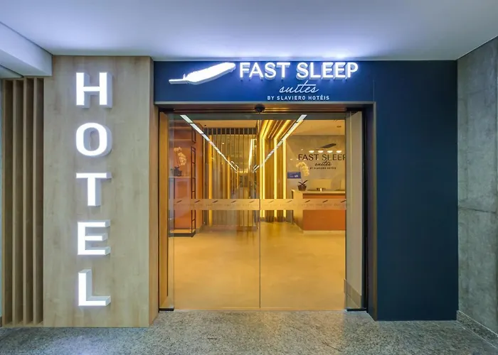 Fast Sleep Suites by Slaviero Hoteis - Hotel dentro do Aeroporto de Guarulhos - Terminal 2 - desembarque oeste